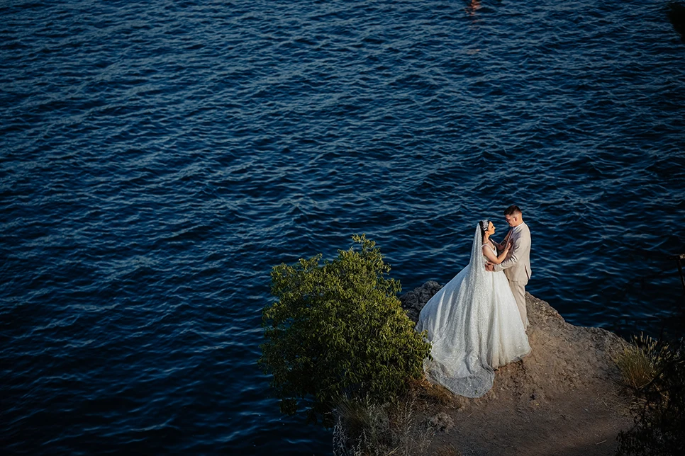 The wedding of Ванеса и Мартин – Прекрасна свадба со после свадбена фотосесија на Охридското езеро
