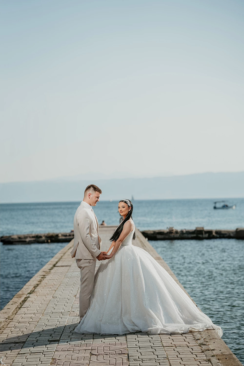Ванеса и Мартин – Прекрасна свадба со после свадбена фотосесија на Охридското езеро