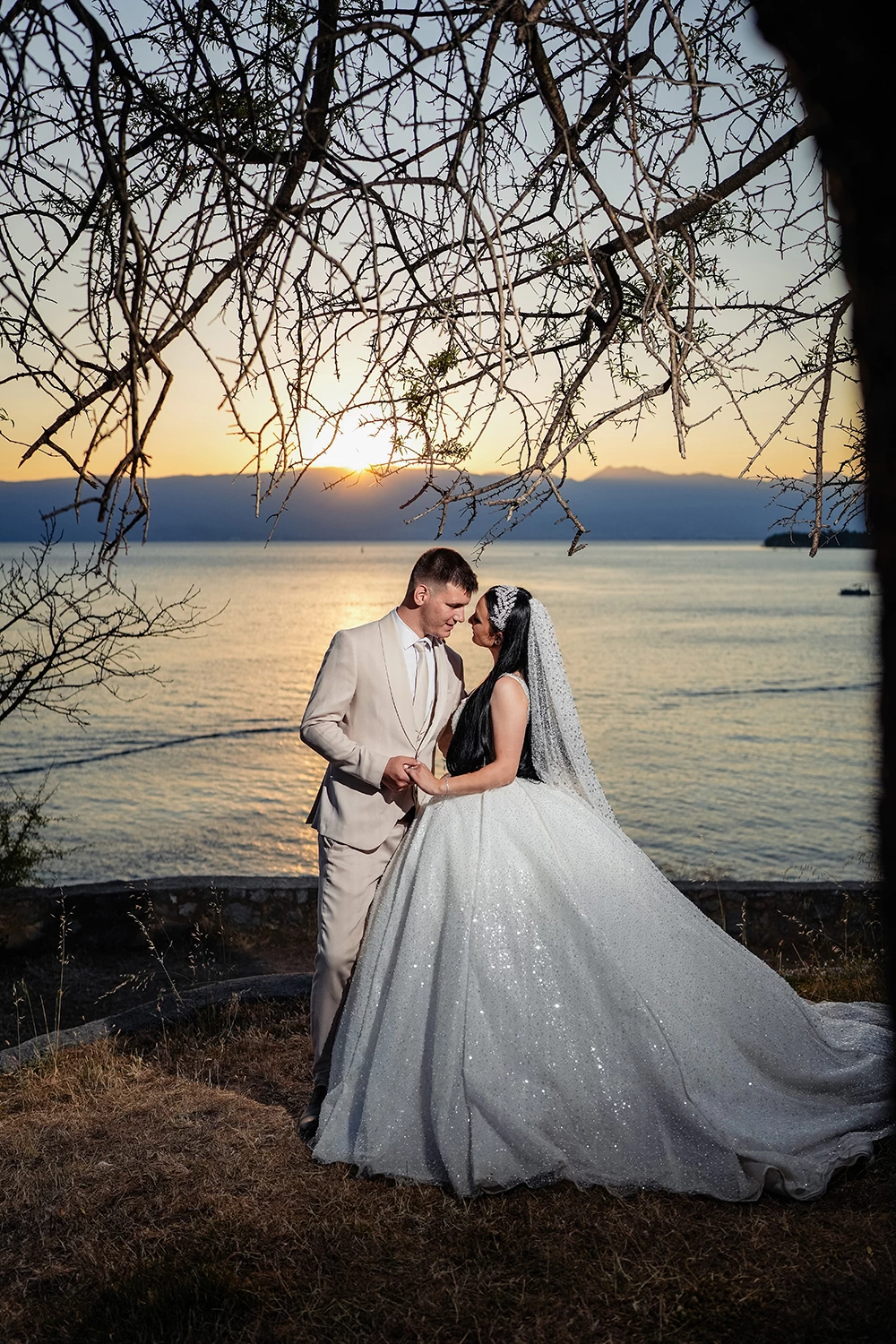 Ванеса и Мартин – Прекрасна свадба со после свадбена фотосесија на Охридското езеро