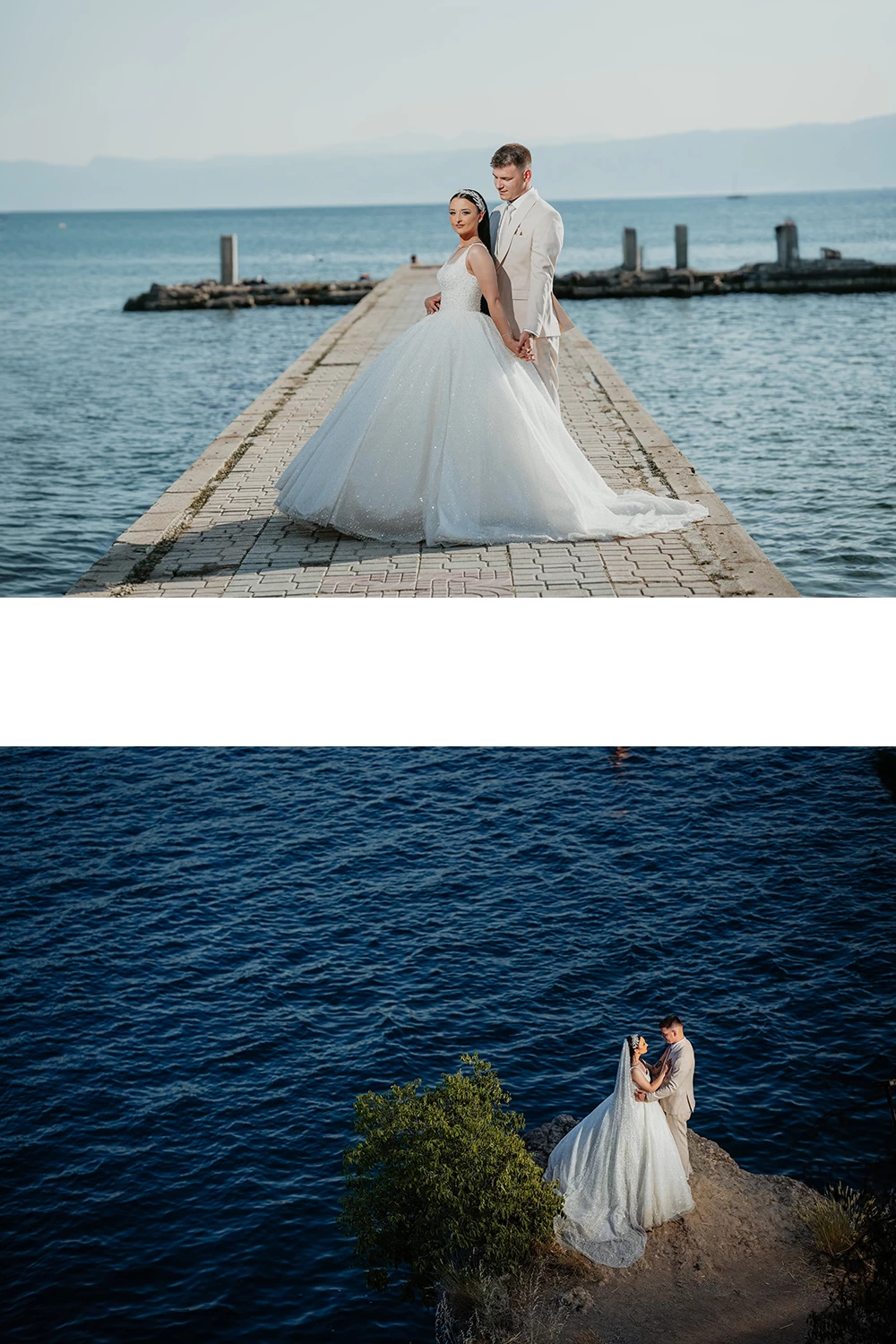 Ванеса и Мартин – Прекрасна свадба со после свадбена фотосесија на Охридското езеро