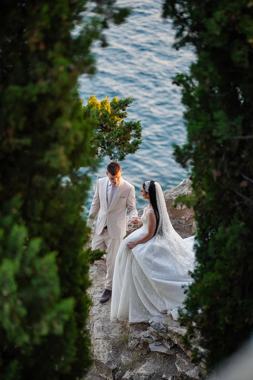 Ванеса и Мартин – Прекрасна свадба со после свадбена фотосесија на Охридското езеро